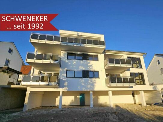 3-Zimmer-Neubauwohnung mit großem Balkon und toller Aussicht in Hiddenhausen-Schweicheln!