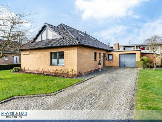 Rastede / Kleinfelde : Schönes Einfamilienhaus in bevorzugter Wohnlage von Rastede mit Garage! Obj.7567