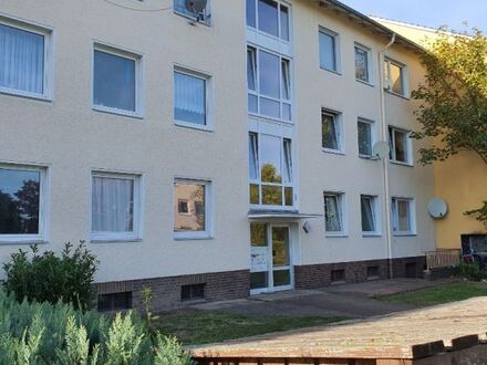 3 Zimmer Obergeschoss Wohnung mit Balkon in Landesbergen zu vermieten