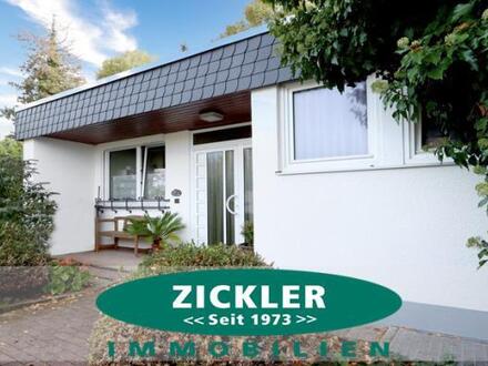Gepflegter Bungalow mit schönem Garten und Garage - Wohnen auf einer Ebene