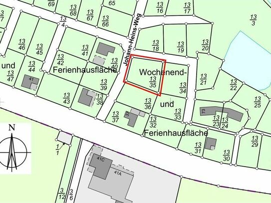 Zeven / Brauel: Idyllisches Wochenendgrundstück mit 309 m²