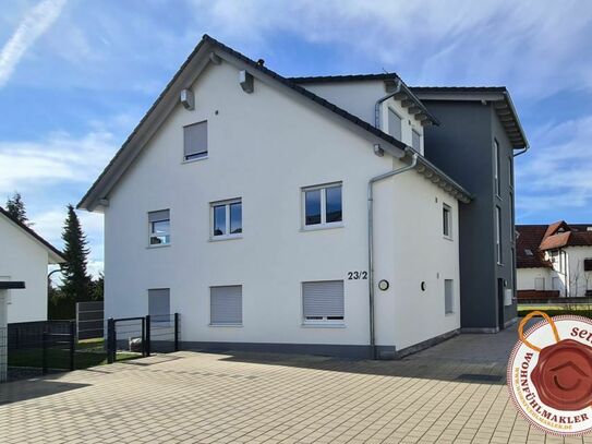 Nur mit Wohnberechtigungsschein! Moderne und neue 3-Zimmer-Mietwohnung in ruhiger Lage von Bisingen!