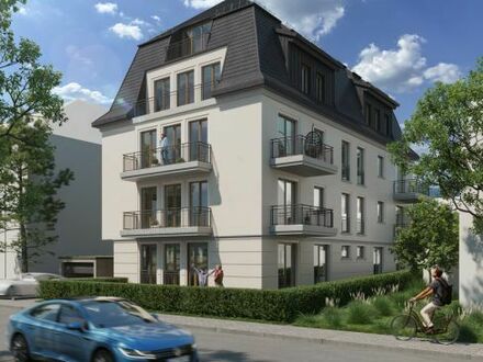 Neubau: Zwei-Zimmer-Sonnenwohnung mit Terrasse und
Aufzug in die Wohnung (WHG 09)