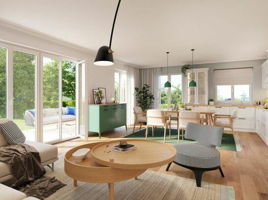 Moderne 3-Zimmer-Garten-Maisonette-Wohnung mit Hobbyraum und zwei Bädern