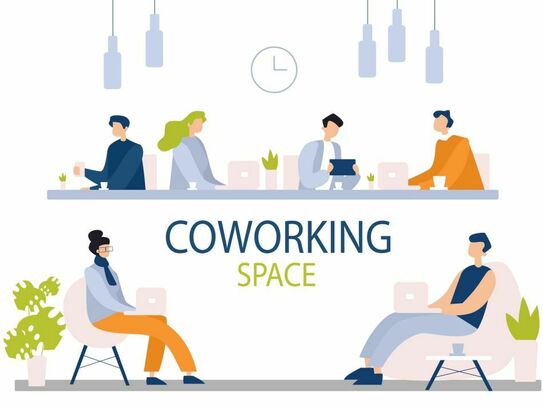 Coworking Space - Mühldorf am Inn<br />
Büro-Gemeinschafsflächen - Mühldorf<br />
inkl. Ausstattung - Flächen ab ca. 15…