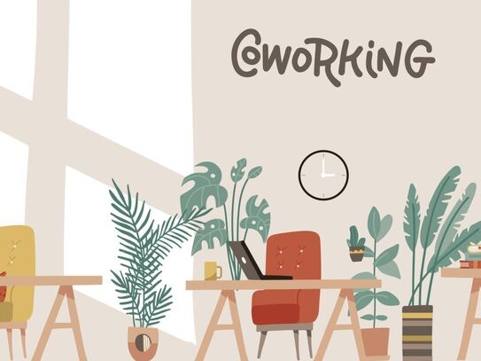 Coworking Space - Wochenmiete 100,- EUR<br />
Büro-Gemeinschafsflächen - Landshut<br />
inkl. Ausstattung - Flächen ab…