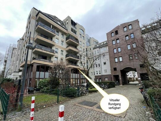 Kreatives Potenzial unweit des Spreeufers: 2-Zimmer-Wohnung mit hellem Charme in Berlin-Moabit