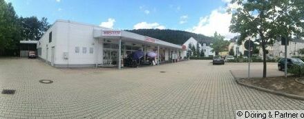 Lager Verkauf Handwerk im Zentrum der Stadt Berga Elster neben NETTO Markt und Schule
