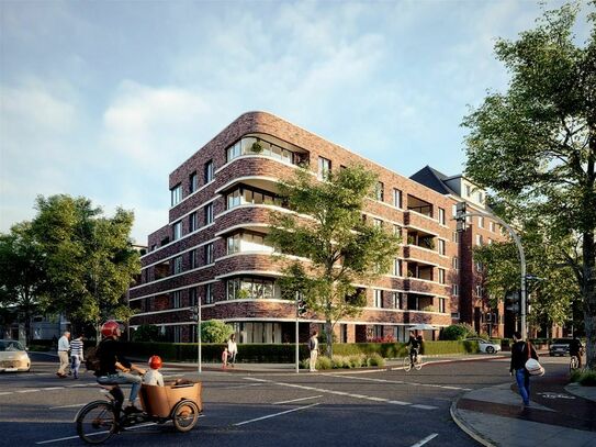 Perfekt für Barmbek - Hochwertige 4-Zimmer-Neubauwohnung mit zwei großzügig geschnittenen Terrassen