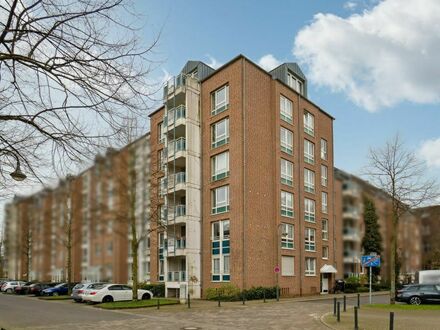 Sofort bezugsfrei: 3-Zimmer-Wohnung mit 2 Balkonen in Düsseldorf-Oberbilk