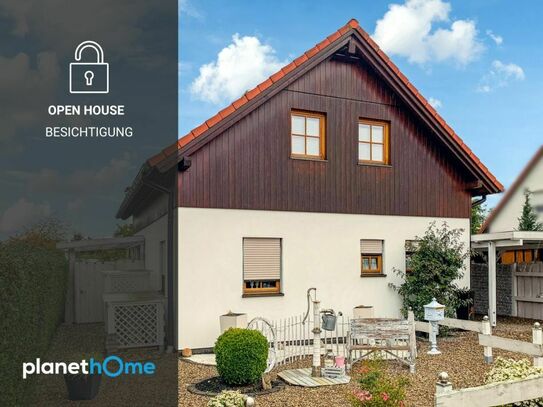 Open House Besichtigung am 05.04.24 von 17:00 - 18:00 Uhr. Einfamilienhaus mit ca. 112m² Wohnfläche