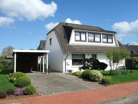 Gepflegtes Einfamilienhaus mit Carport in ruhiger Wohnlage in Glückstadt