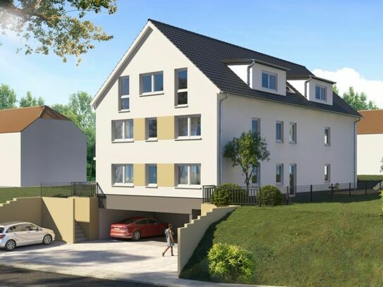 GLOBAL INVEST SINSHEIM | Exclusive 3-Zimmer-Neubauwohnung mit Terrasse und großem Garten in Sinsheim
