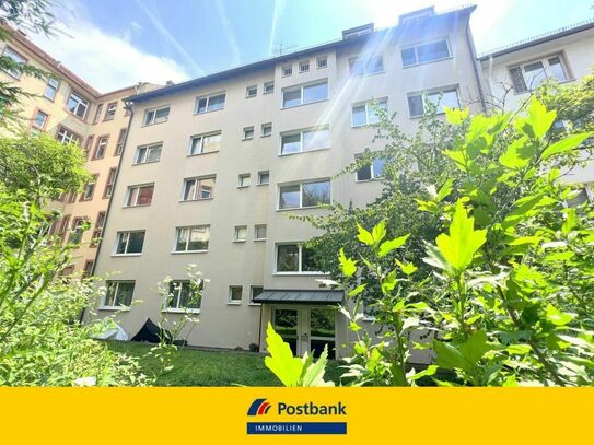 Frankfurt, Bornheim/Ostend: 3 Zi.-Dachgeschosswohnung mit EBK & TG-Stellplatz