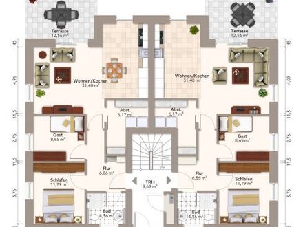 Achtung Kapitalanleger und Bauträger! 4 projektierte Wohneinheiten auf 304 m²