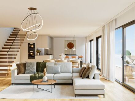 Moderne Maisonettewohnung in einem neu erbauten Zweifamilienhaus