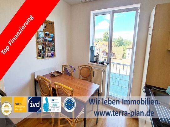 INVESTOREN AUFGEPASST!
GEPFLEGTE 4 -ZIMMERWOHNUNG MIT DACHTERRASSE 
IN ZENTRALER LAGE VON PASSAU