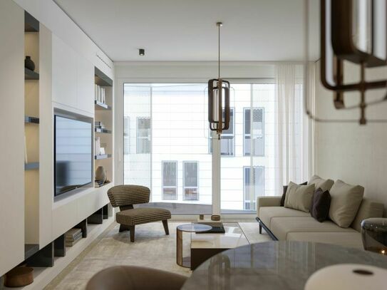 Außergewöhnliches Zwei-Zimmer-Apartment im Luxustower "TheLyte"