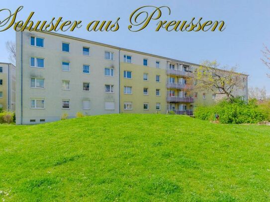 Schuster aus Preussen - Pankow in ruhiger Grünlage - freie 3 Raum-Eigentumswohnung, 1.OG, Balkon, Wannenbad, Stellpatz