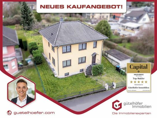 NEUER PREIS! Gepflegtes Ein- oder Zweifamilienhaus mit großem Garten in Top-Lage von Bonn-Muffendorf