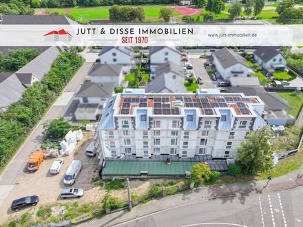 Neubau: 2-Zimmer City-Wohnung mit Terrasse u. Gartenanteil in zentraler Lage in Rastatt