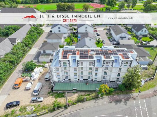 Neubau: 2-Zimmer City-Wohnung mit Terrasse u. Gartenanteil in zentraler Lage in Rastatt