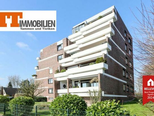 TT bietet an: Traumhaft großzügige Eigentumswohnung im Terrassenhaus in Wilhelmshaven-Schaar!