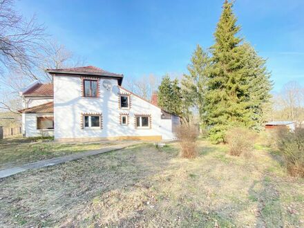 Einfamilien-Haus-Alleinlage, großes Grundstück, Blick über Kranichfeld, Freiheit atmen, Nebengelasse