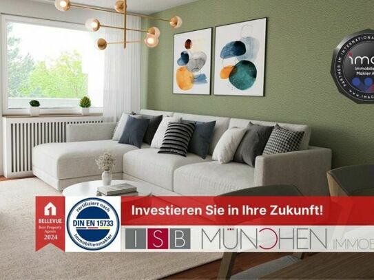 Attraktive 3-Zimmer-Wohnung mit Südbalkon in München-Obersendling