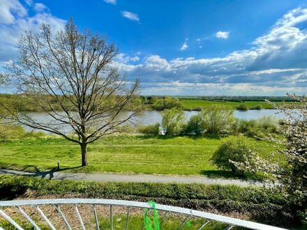 einmalige Traumlage mit Weitblick direkt an der Weser