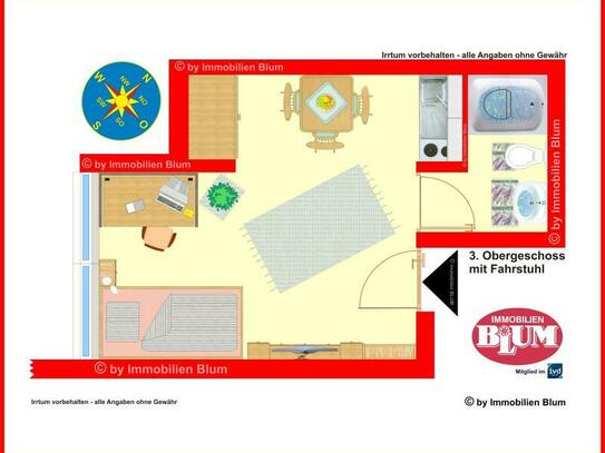 Helles und gepflegtes 1-Zimmer-Apartment mit Tiefgaragen-Stellplatz in Mannheim-Schwetzingerstadt/ Oststadt-Süd