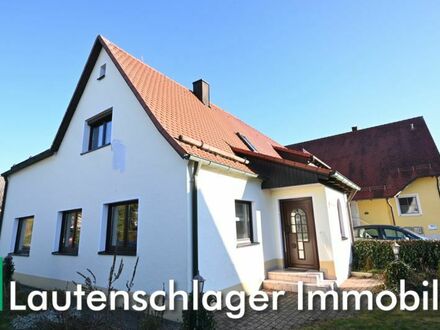 Haus statt Wohnung! Kleine 3-Zimmer-Doppelhaushälfte mit nützlichem Nebengebäude in Postbauer-Heng.