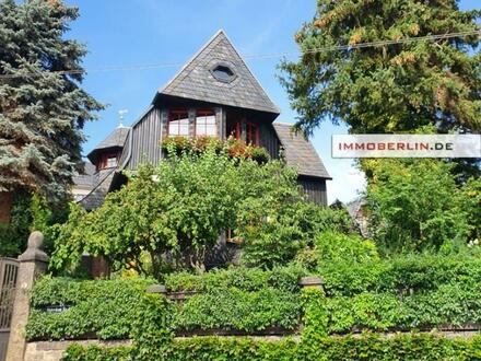 IMMOBERLIN.DE - Juwel in Toplage! Romantische Villa mit Atelierhaus & Gartenparadies