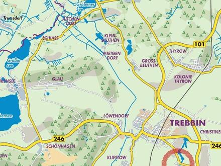 IMMOBERLIN.DE - Angenehmes Baugrundstück nahe Trebbiner Ortszentrum
