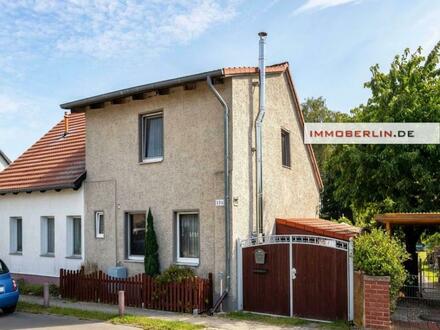 IMMOBERLIN.DE - Behagliche Doppelhaushälfte in naturschöner Lage