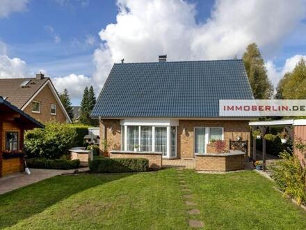 IMMOBERLIN.DE - Feines Einfamilienhaus in Niedrigenergiebauweise auf großem Grundstück