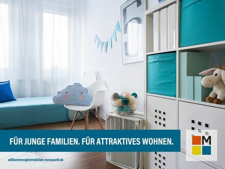 Für junge Familien.
4-Zimmer-Wohnung auf Ebene 1