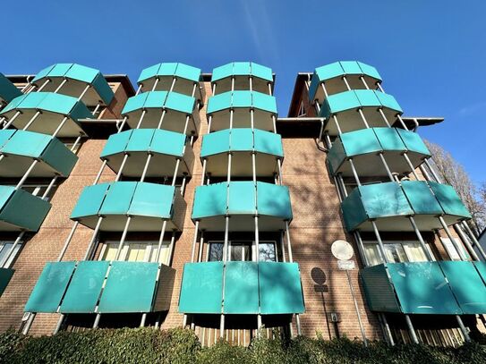 Schnuckelige & gepflegte 1-Zimmer-Wohnung (gut vermietet) mit sonnigem Balkon