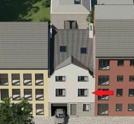 Erstbezug nach Sanierung - Familienfreundliche 3.-Zi.-Whg. mit Balkon und Garage in 3.-Fam.-Haus