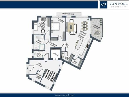 Bielefeld-Quelle: NEUBAU Wohnung W1 KfW40 | 3 Zimmer | ca. 108 m² Wohnfläche | Terrasse | Tiefgarage