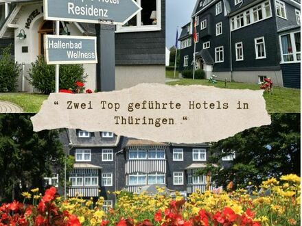 Für Hoteliers:
Zwei Top geführte Boutique Hotels 
am Rennsteig / Thüringen zu erwerben