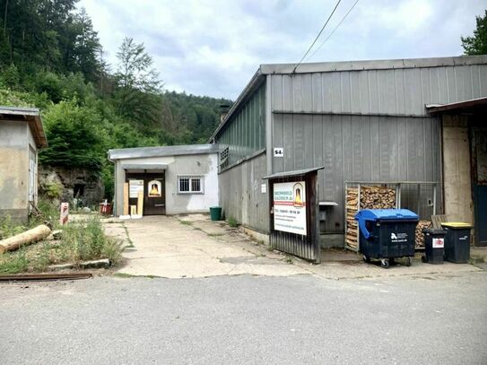 Gewerbehalle mit Freifläche zur Selbstnutzung