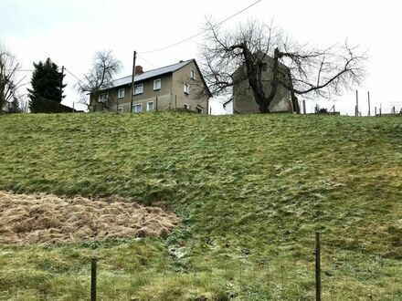 Hang-Grundstück für Einfamilien- oder Doppelhaus