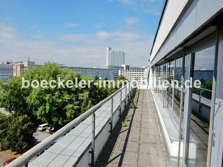 Penthouse-Büro über den Dächern vom Chemnitz