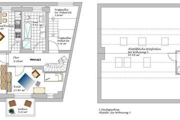 Grundriss Dachgeschoss