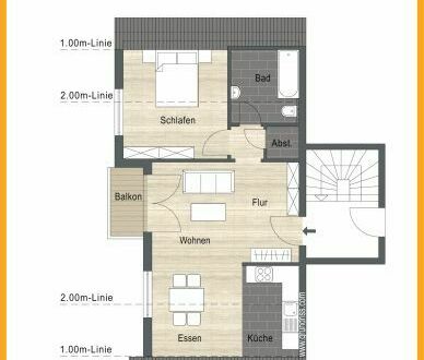 "Schicke Dachgeschosswohnung in Ortsranlage von Montabaur-Horressen"