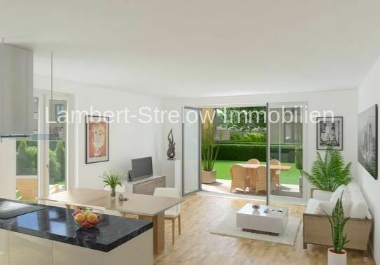 Erstbezug, Wi-Biebrich, neue 3 Zimmer-Wohnung mit Garten und Terrasse, beste +++ENERGIEWERTE++
