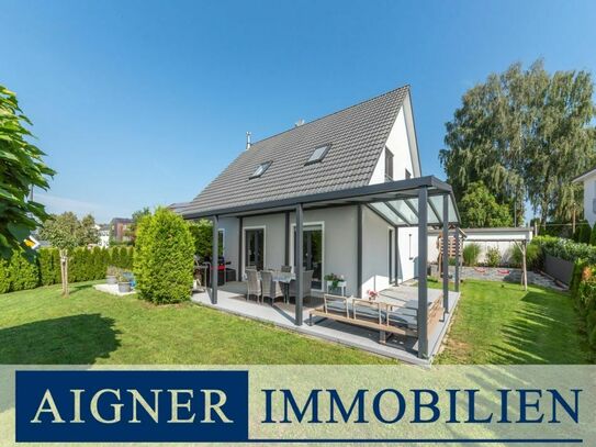 AIGNER - Schönes und energieeffizientes Einfamilienhaus mit großem Garten in Hilgertshausen!