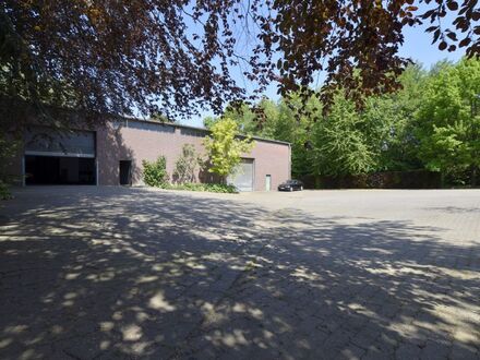 ***GROSSE Lagerhalle ca. 700 m² mit 1-2 Familienhaus, Wiese und Ställen, nähe BAB46/61***