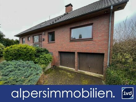 -VERKAUFT- Alpers Immobilien: Einfamilienhaus mit großer Einliegerwohnung in Ganderkesee